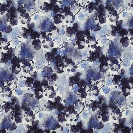 VISCOSE ROSELLA STRETCH DIGITAL FLOWERS JEANS (hover)