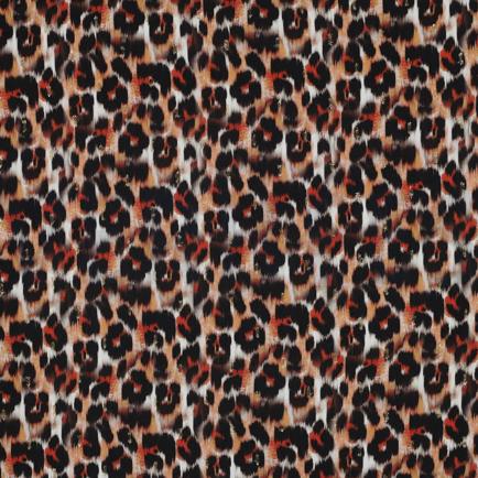 VISCOSE LUREX DIGITAL PEAU D’ANIMAL BRUN (hover)