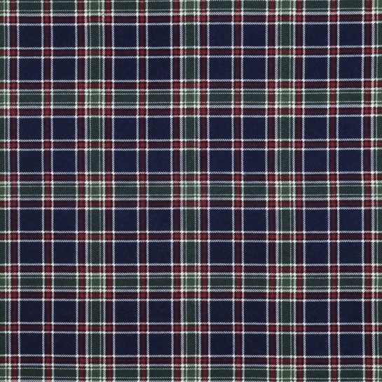 FLANNEL CHECKS NAVY #7