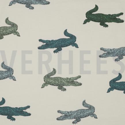 JERSEY CROCODILES ECRU (hover)