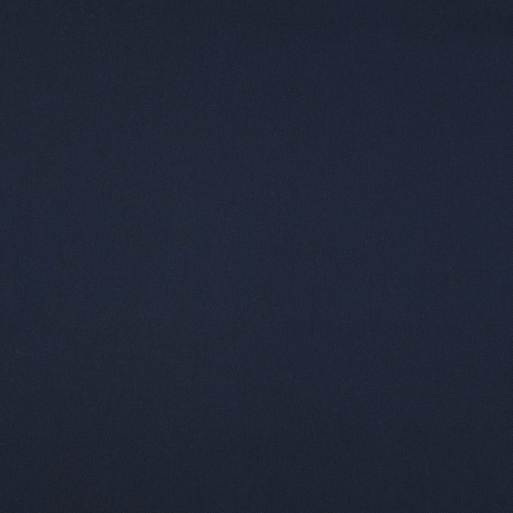 BAUMWOLLE SATIN STRETCH MARINEBLAU