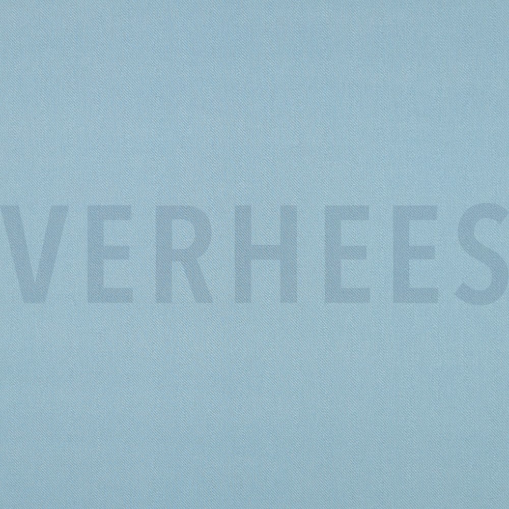 COTTON SATIN STRETCH BLUE