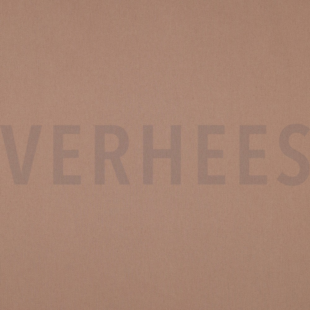 COTTON SATIN STRETCH CINNAMON