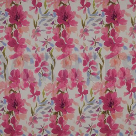 LENZING™ ECOVERO™ DIGITAAL BLOEMEN ECRU (hover)