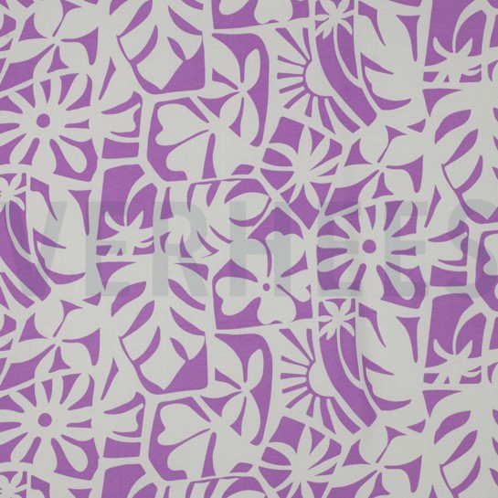 LENZING™ ECOVERO™ GEOMETRIC PURPLE #7