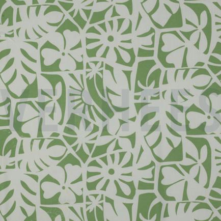 LENZING™ ECOVERO™ GEOMETRIC GREEN (hover)