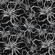 LENZING™ ECOVERO™ FLOWERS BLACK (thumbnail)
