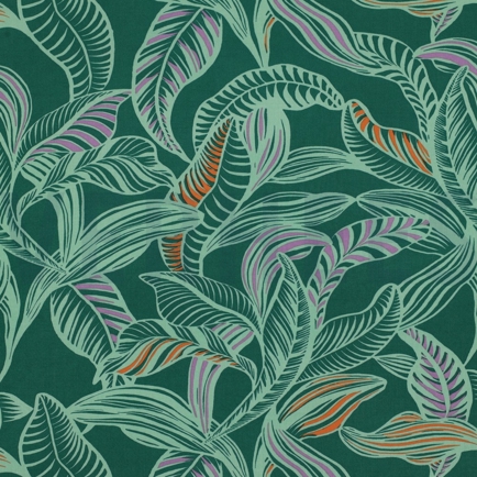 LENZING™ ECOVERO™ BLÄTTER GRÜN (hover)