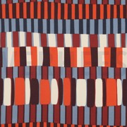 BAUMWOLLE VISKOSE STREIFEN JEANSBLAU (thumbnail)