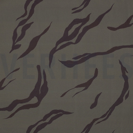 SOFTSHELL DIGITAAL ZEBRA LEGERGROEN (hover)