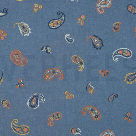 JEANS PAISLEY SCHADUWBLAUW (hover)