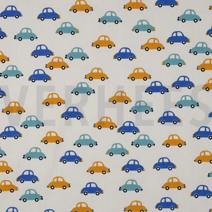 FINE POPLIN CARS OFF WHITE (hover)
