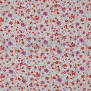 FINE POPLIN FLOWERS WHITE (thumbnail)