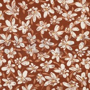 FRENCH TERRY FLEURS NOISETTE (thumbnail)