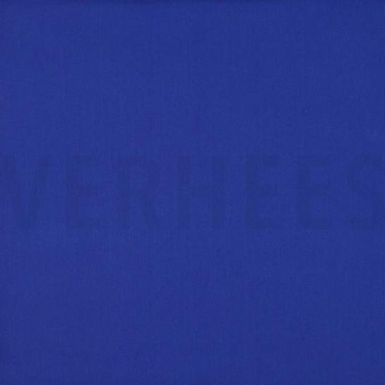 KATOENEN POPLIN KOBALTBLAUW #7