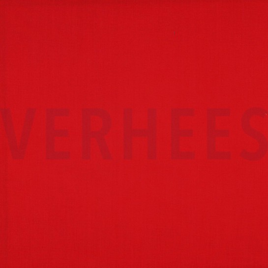 BAUMWOLLE POPELINE ROT #7