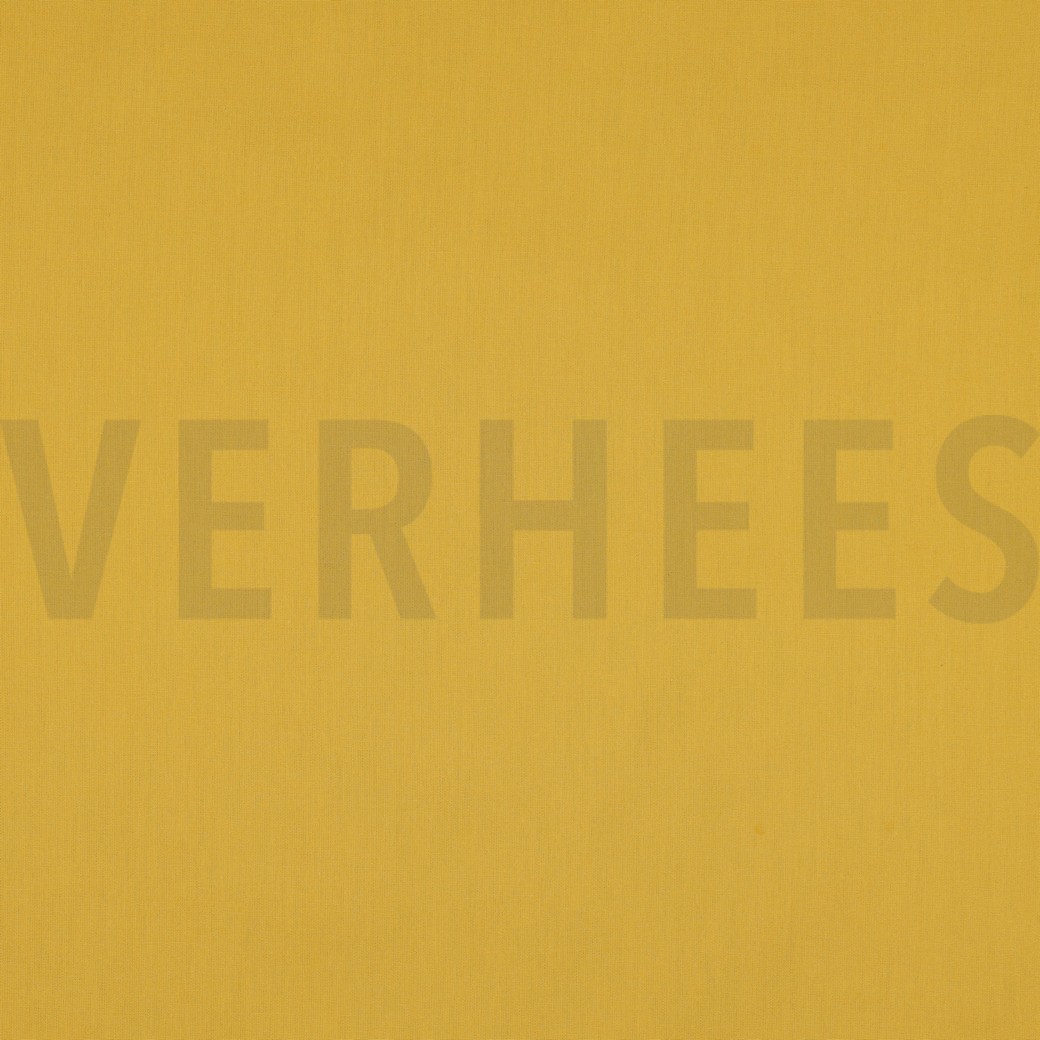 BAUMWOLLE POPELINE GELB