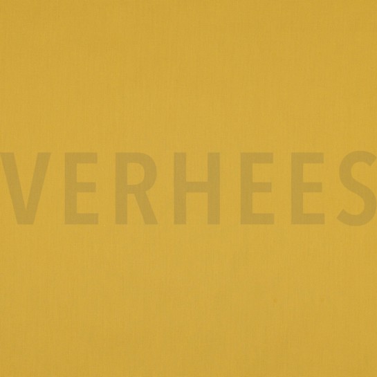 KATOENEN POPLIN GEEL #7