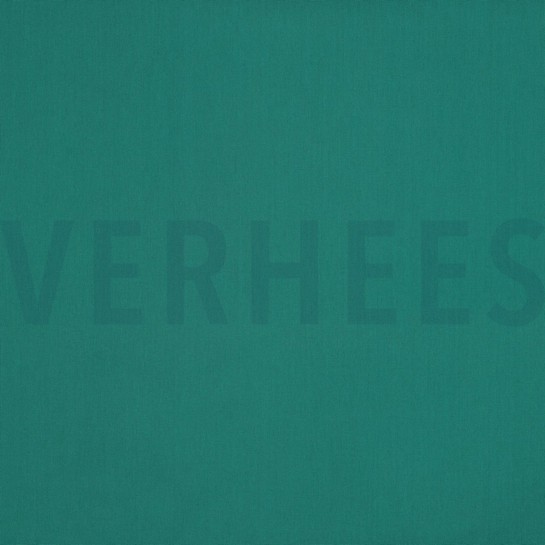 KATOENEN POPLIN TEAL #7