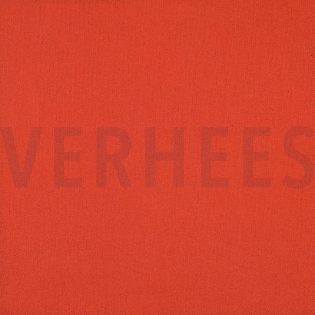 COTTON POPLIN ORANGE