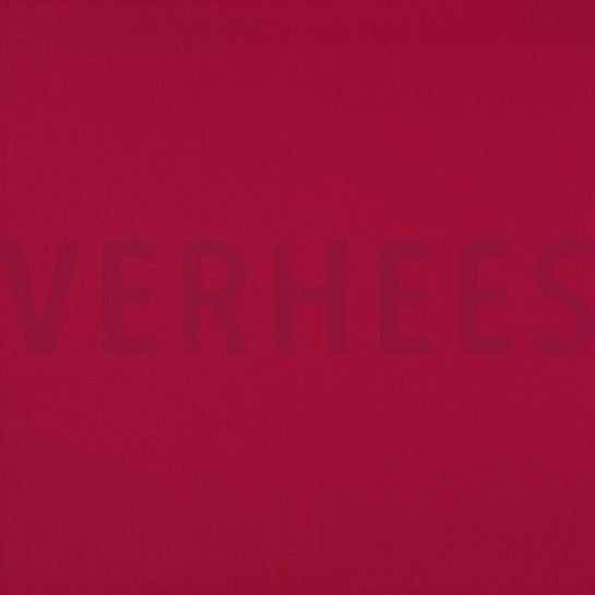 KATOENEN POPLIN KERSENROOD #7