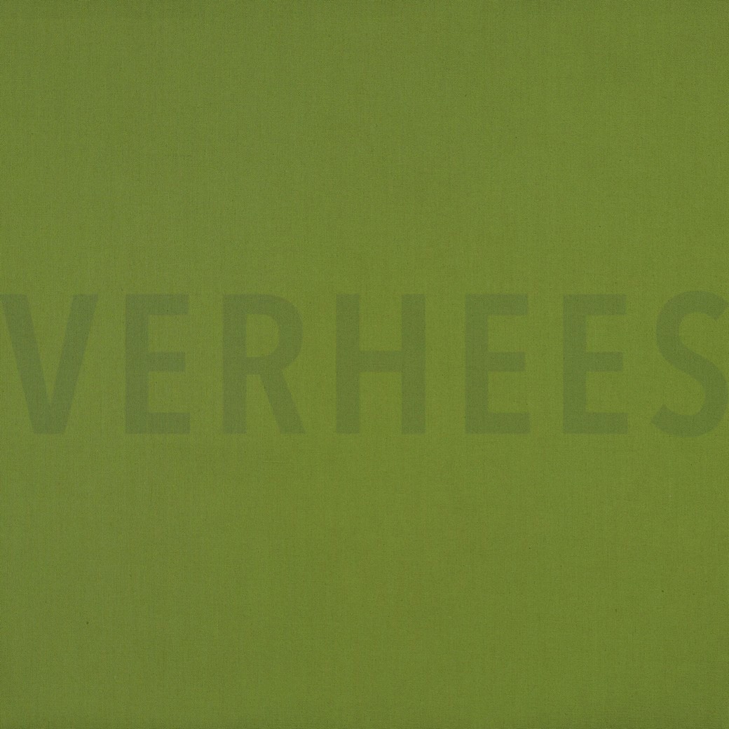 BAUMWOLLE POPELINE GRÜN