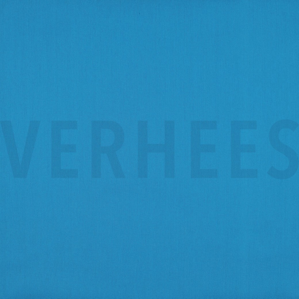 BAUMWOLLE POPELINE AQUA