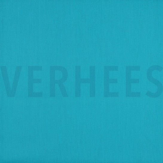 KATOENEN POPLIN LICHT TURKOISE #7