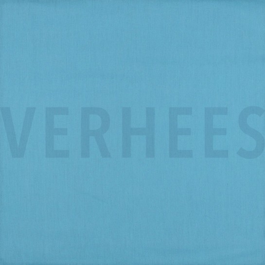 KATOENEN POPLIN HEMELSBLAUW #7