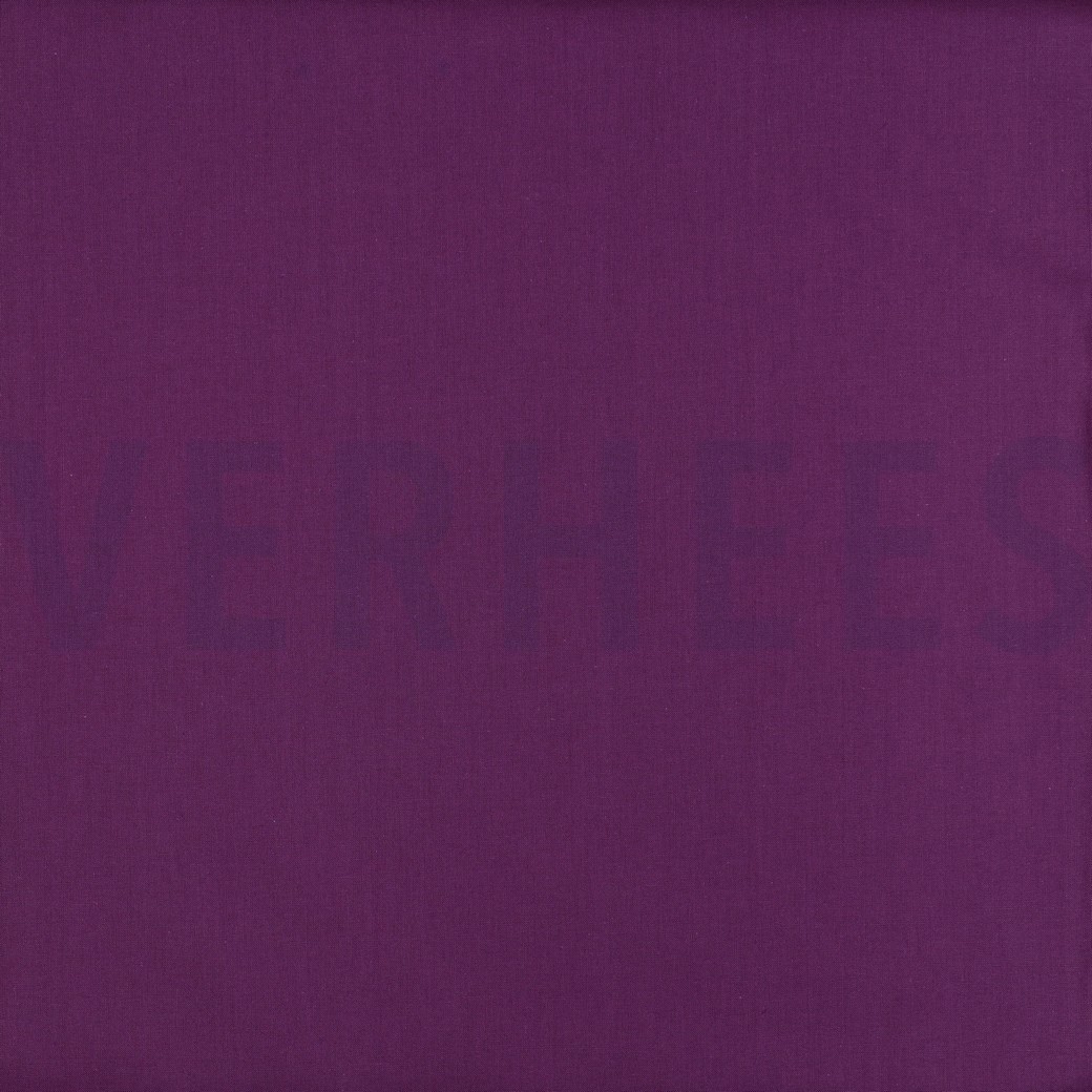 COTTON POPLIN DARK PURPLE
