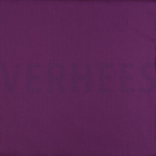 KATOENEN POPLIN DONKERPAARS #7