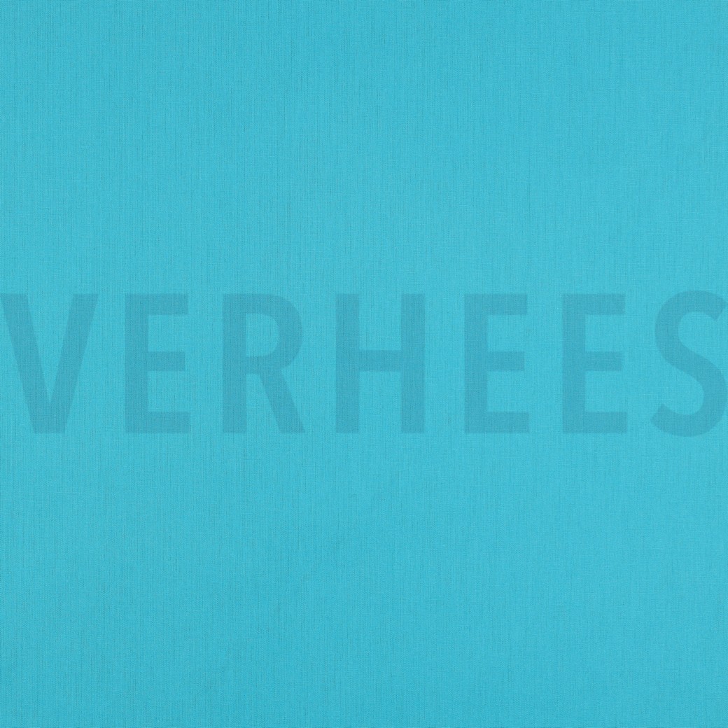 COTTON POPLIN TURQUOISE