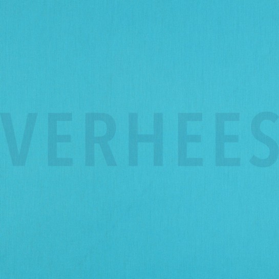 KATOENEN POPLIN TURKOISE #7