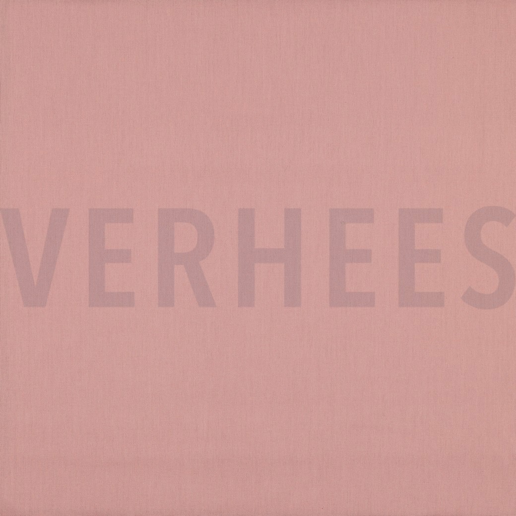 BAUMWOLLE POPELINE DUNKELROSA