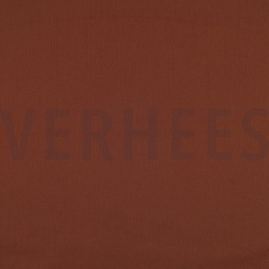 KATOENEN POPLIN BRUIN #7