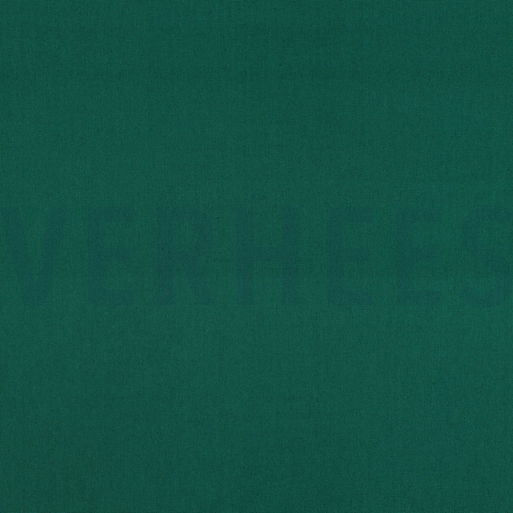 COTTON POPLIN DARK EMERALD