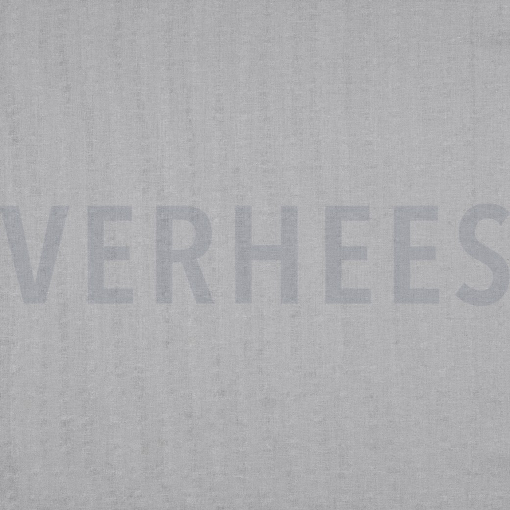 BAUMWOLLE POPELINE METALLGRAU