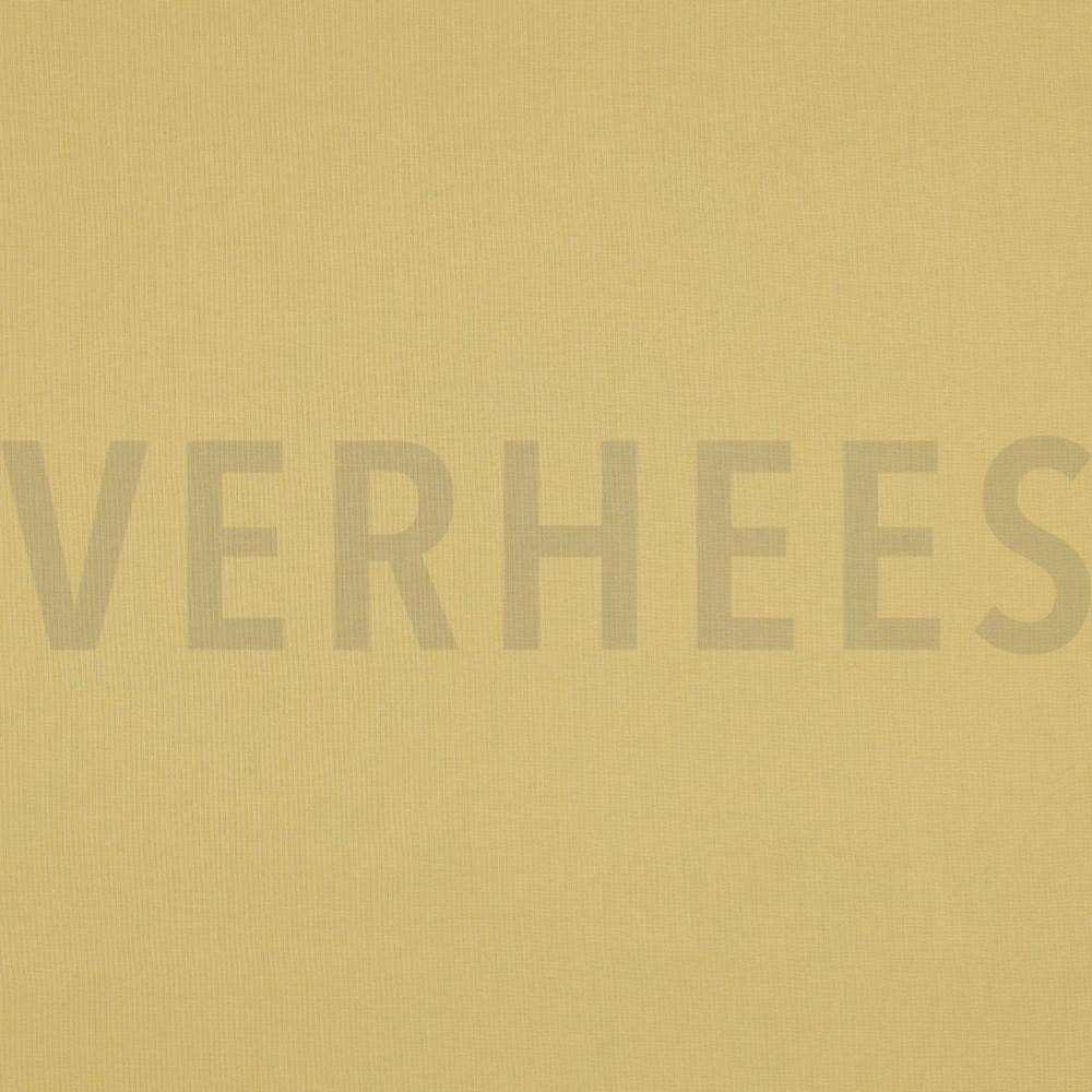 BAUMWOLLE POPELINE SENFGELB