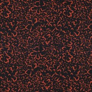 BAUMWOLLE POPELINE WILDBLUMEN SCHWARZ (thumbnail)