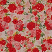 VISCOSE RADIANCE DIGITAAL BLOEMEN ROOD (thumbnail)