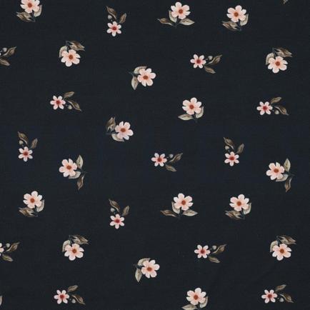 JERSEY DIGITAAL GOTS BLOEMEN MARINEBLAUW (hover)