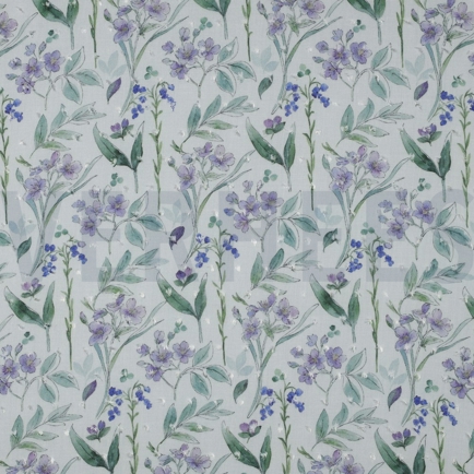 VISKOSE DOBBY DIGITAL BLUMEN WEISS (hover)