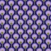 VISKOSE ROSELLA STRETCH ABSTRACT DUNKELVIOLETT (thumbnail)