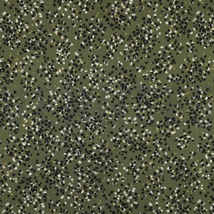 VISCOSE ROSELLA STRETCH STIPPEN MOSGROEN (hover)
