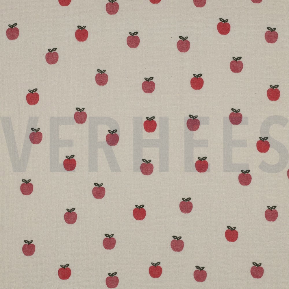 DOUBLE GAUZE FRUITS NATURAL