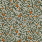 DOUBLE GAZE DE COTON FEUILLES BLANC CASSÉ (thumbnail)