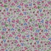 DOUBLE GAUZE DIGITAL FLOWERS OFFWHITE (thumbnail)