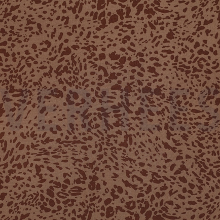 VISCOSE RADIANCE ANIMAL SKIN TAUPE (hover)