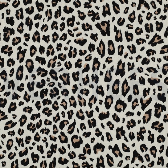 LIN VISCOSE PEAU D’ANIMAL BEIGE #7