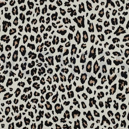 LIN VISCOSE PEAU D’ANIMAL BEIGE (hover)